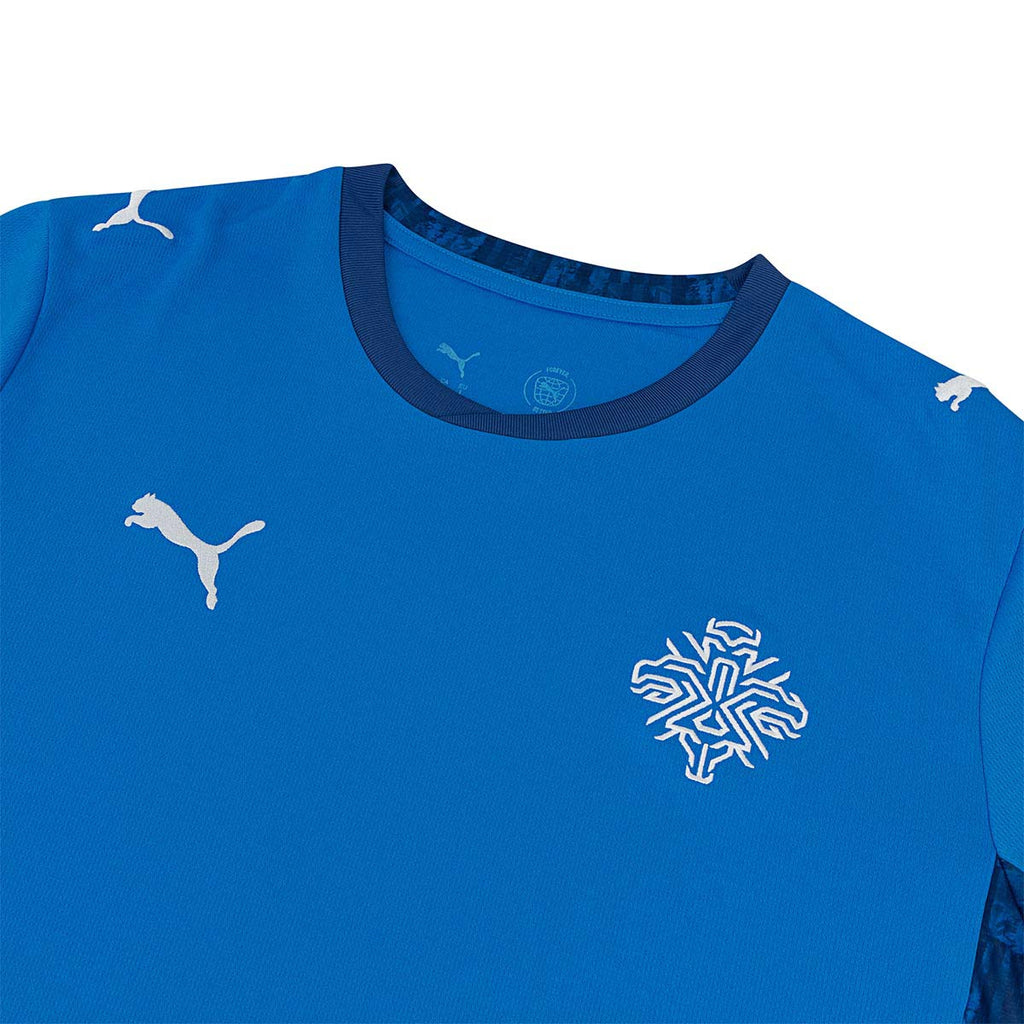 PUMA ICELAND 2026 HOME REPLICA JERSEY - ELECTRO ROYAL/PUMA WHITE
