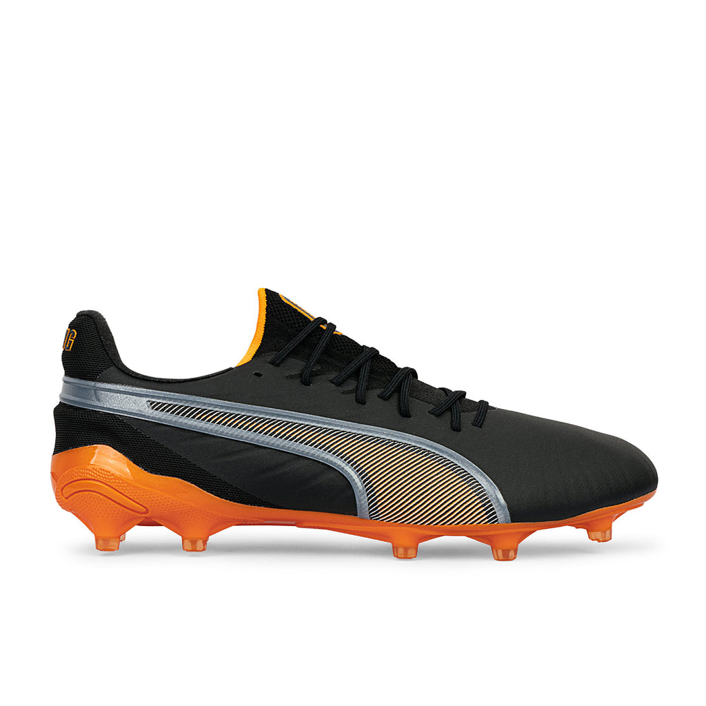 PUMA KING ULTIMATE FG/AG - PUMA BLACK/HEAT FIRE/PUMA SILVER