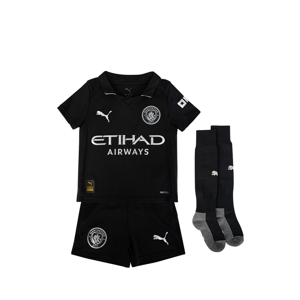 PUMA MANCHESTER CITY 2025/2026 AWAY MINI KIT - PUMA BLACK