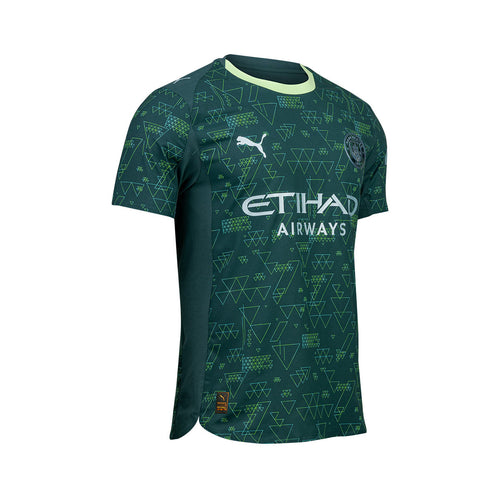 PUMA MANCHESTER CITY 2025/2026 FOURTH PLAYER JERSEY - GREEN TERRAIN
