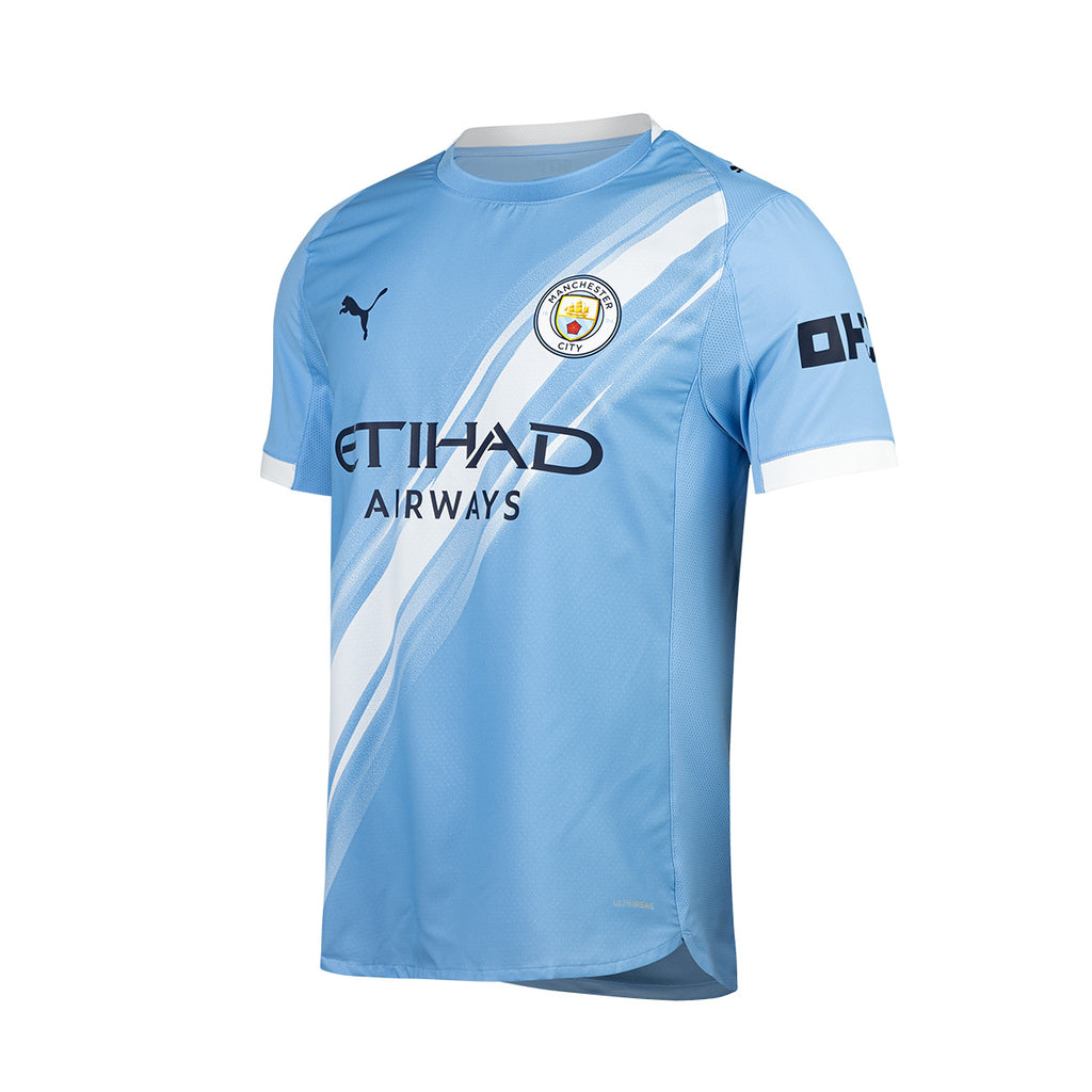 PUMA MANCHESTER CITY 2025/2026 HOME PLAYER JERSEY - TEAM LIGHT BLUE/PUMA WHITE