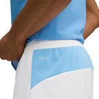 PUMA MANCHESTER CITY 2025/2026 HOME SHORTS - PUMA WHITE/TEAM LIGHT BLUE