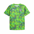 PUMA MANCHESTER CITY 2025/2026 PRE MATCH JERSEY - PRO GREEN/HYPERLINK BLUE