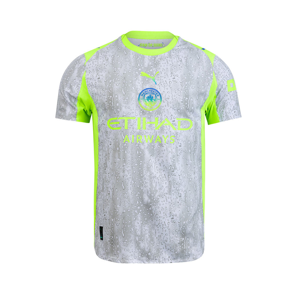 PUMA MANCHESTER CITY 2025/2026 THIRD PLAYER JERSEY - COOL WEATHER/PRO GREEN