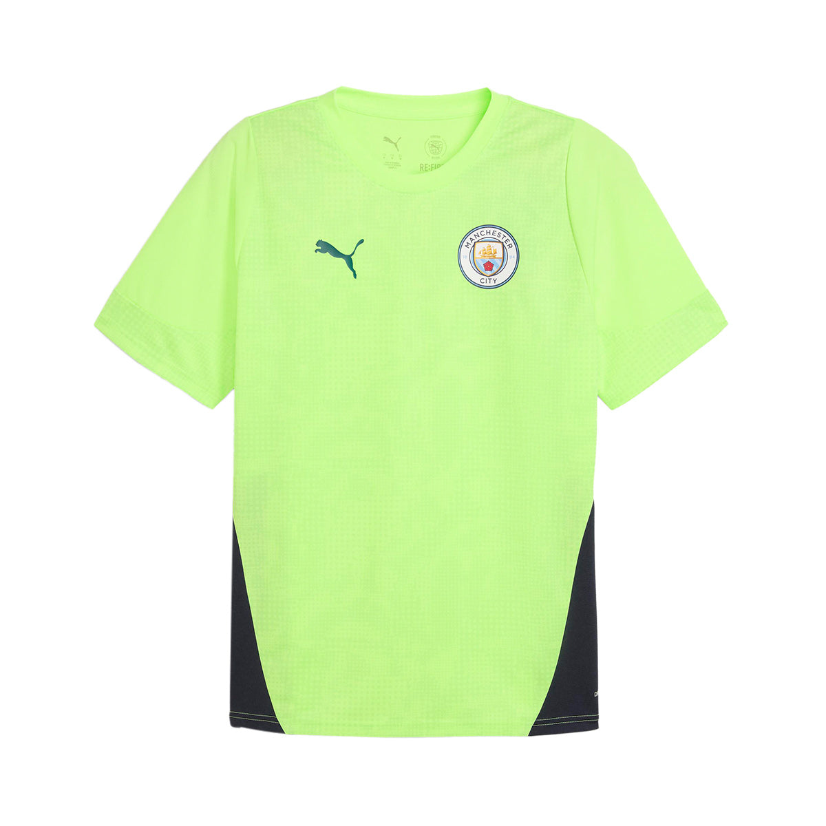 PUMA MANCHESTER CITY 2025/2026 TRAINING JERSEY - FIZZY APPLE/BLUE VIOLET