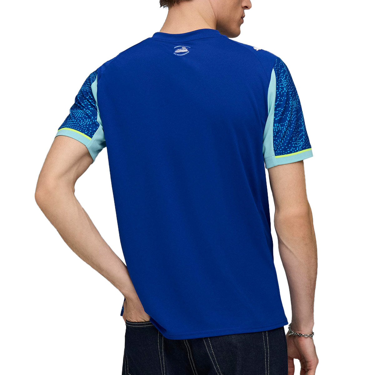 PUMA OLYMPIQUE DE MARSEILLE 2025/2026 THIRD REPLICA JERSEY - VIVID BLUE/BLEU AZUR