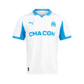 PUMA OLYMPIQUE DE MARSEILLE 2025/2026 HOME REPLICA JERSEY - PUMA WHITE/BLEU AZUR