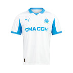 PUMA OLYMPIQUE DE MARSEILLE 2025/2026 HOME REPLICA JERSEY - PUMA WHITE/BLEU AZUR