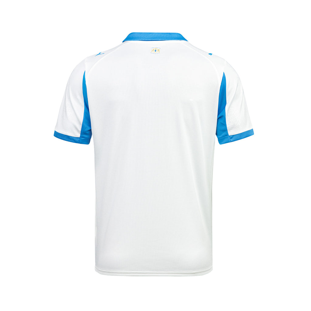 PUMA OLYMPIQUE DE MARSEILLE 2025/2026 HOME REPLICA JERSEY - PUMA WHITE/BLEU AZUR