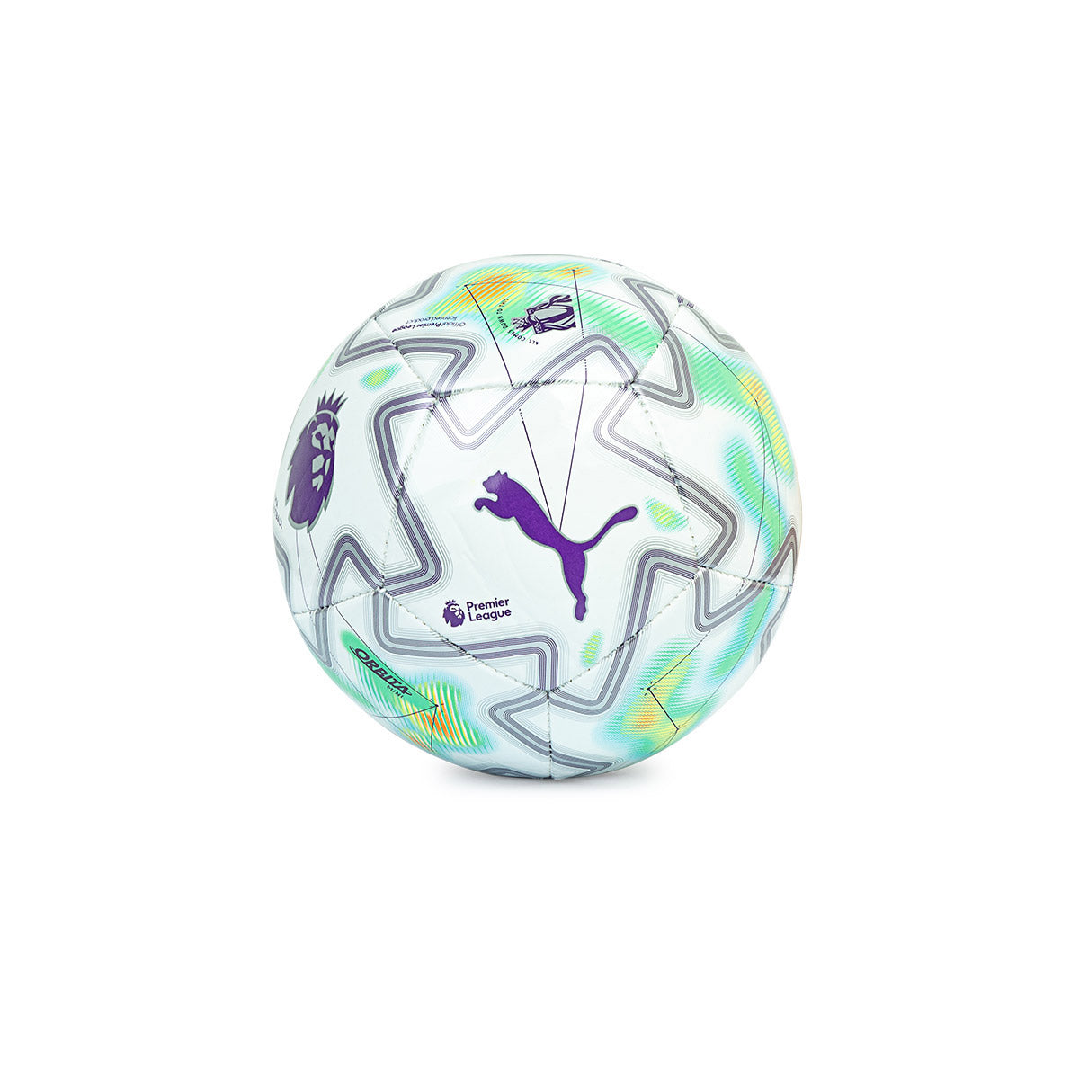 PUMA ORBITA PL THRILL MINI BALL - PUMA WHITE/MULTICOLOR
