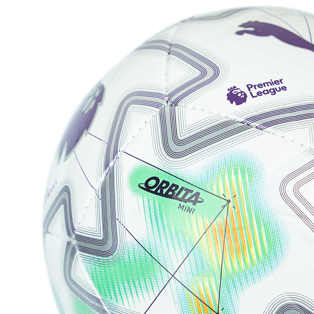 PUMA ORBITA PL THRILL MINI BALL - PUMA WHITE/MULTICOLOR