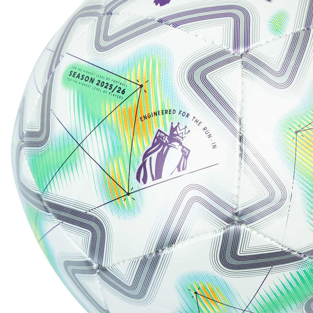 PUMA ORBITA PL THRILL MINI BALL - PUMA WHITE/MULTICOLOR