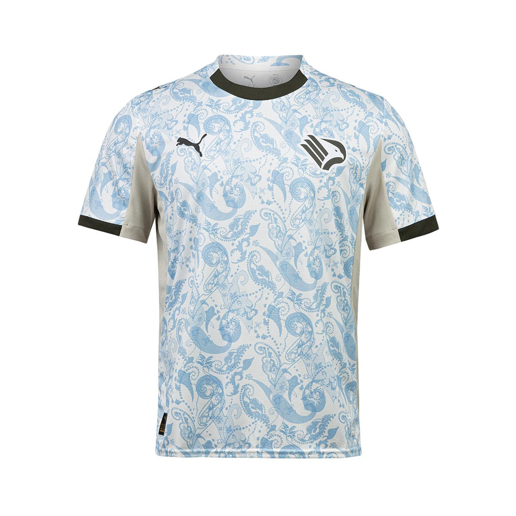 PUMA PALERMO 2025/2026 THIRD REPLICA JERSEY - WARM WHITE/TEAM LIGHT BLUE