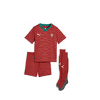 PUMA PORTUGAL 2026 HOME MINI JERSEY - CLUB RED/GREEN LAGOON
