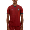 PUMA PORTUGAL 2026 HOME PLAYER JERSEY - CLUB RED/GREEN LAGOON