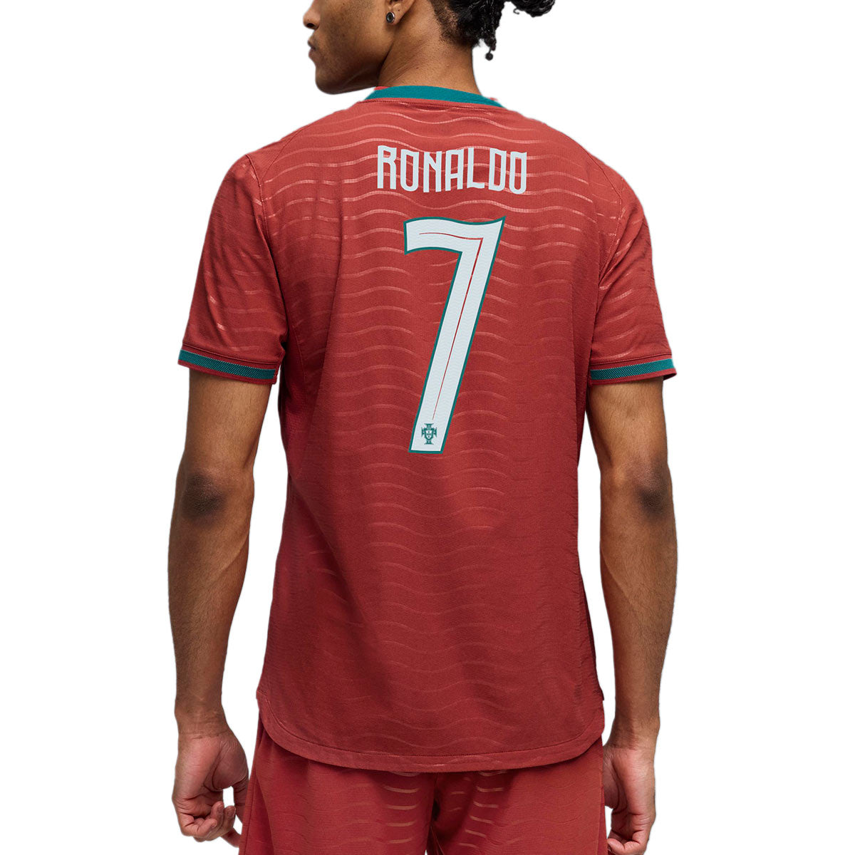 PUMA PORTUGAL 2026 HOME PLAYER JERSEY RONALDO#7 - CLUB RED/GREEN LAGOON