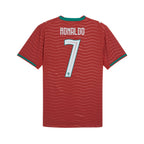 PUMA PORTUGAL 2026 HOME PLAYER JERSEY RONALDO#7 - CLUB RED/GREEN LAGOON