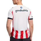PUMA PSV EINDHOVEN 2025/2026 HOME REPLICA JERSEY - PUMA WHITE/FOR ALL TIME RED