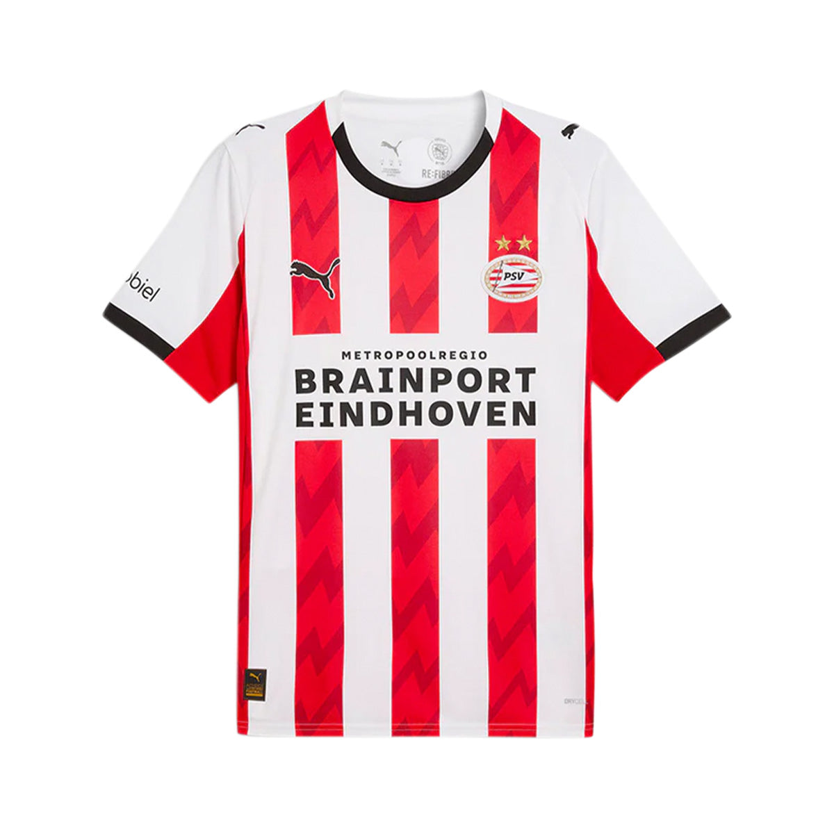 PUMA PSV EINDHOVEN 2025/2026 HOME REPLICA JERSEY - PUMA WHITE/FOR ALL TIME RED