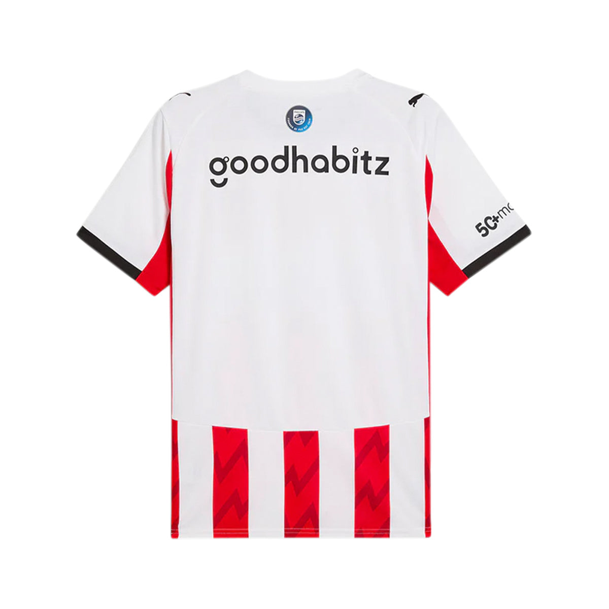 PUMA PSV EINDHOVEN 2025/2026 HOME REPLICA JERSEY - PUMA WHITE/FOR ALL TIME RED