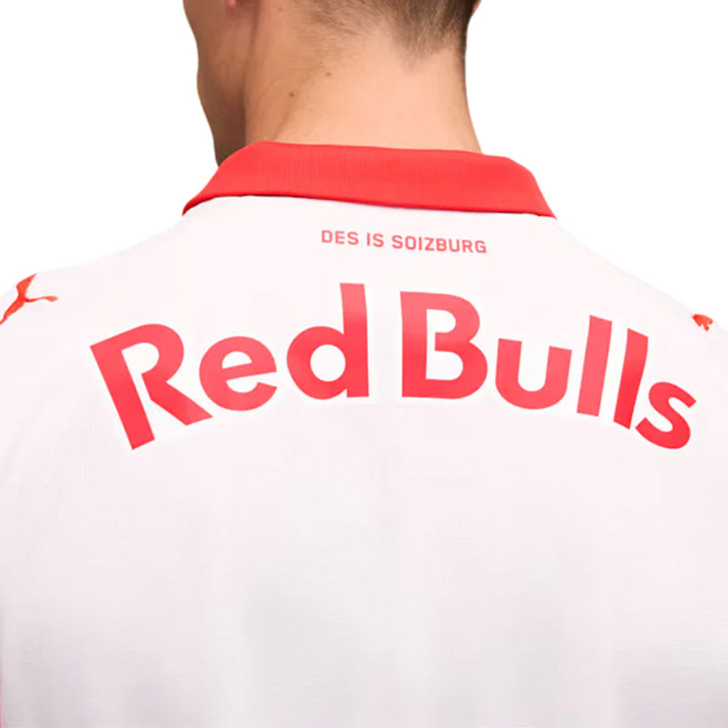 PUMA RB SALZBURG 2025/2026 HOME REPLICA JERSEY - PUMA WHITE/PUMA RED