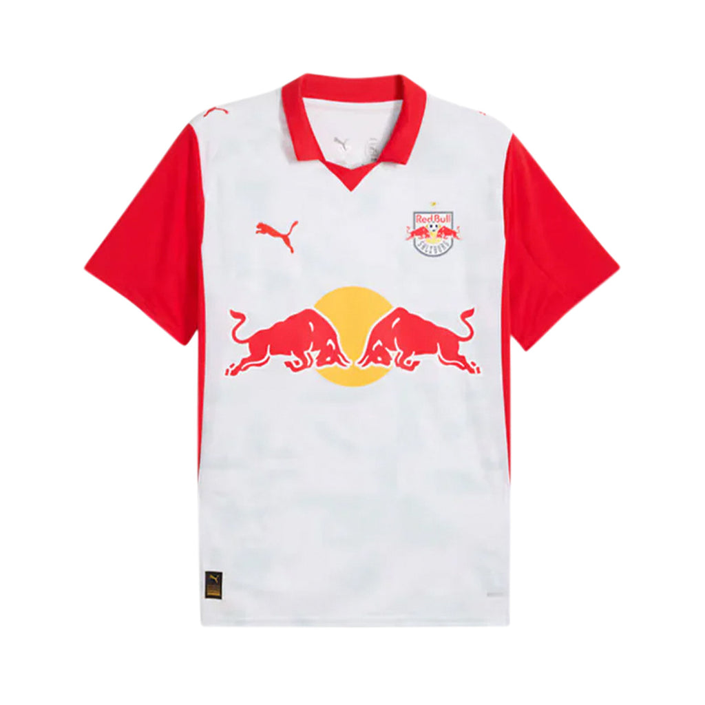 PUMA RB SALZBURG 2025/2026 HOME REPLICA JERSEY - PUMA WHITE/PUMA RED