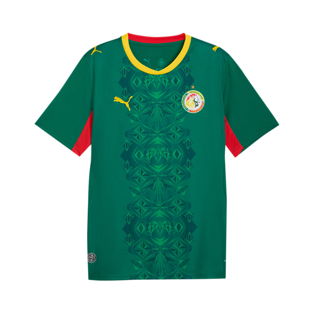 PUMA SENEGAL 2026 AWAY REPLICA JERSEY - WILD GREEN/PUMA RED