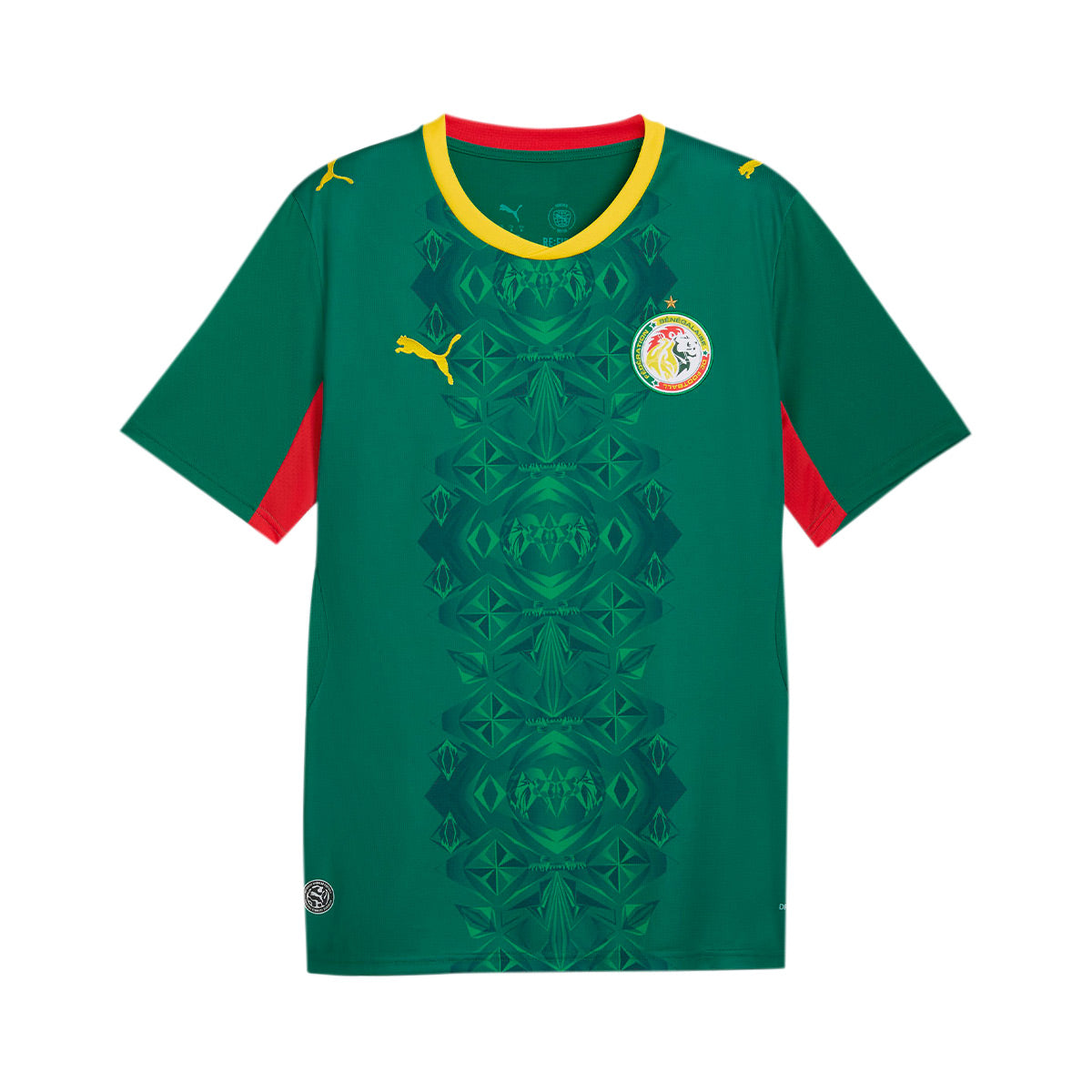 PUMA SENEGAL 2026 AWAY REPLICA JERSEY - WILD GREEN/PUMA RED