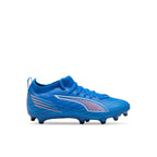 PUMA ULTRA 6 MATCH FG/AG JR - ULTRA BLUE/PUMA WHITE/GLOWING RED