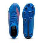 PUMA ULTRA 6 MATCH FG/AG JR - ULTRA BLUE/PUMA WHITE/GLOWING RED