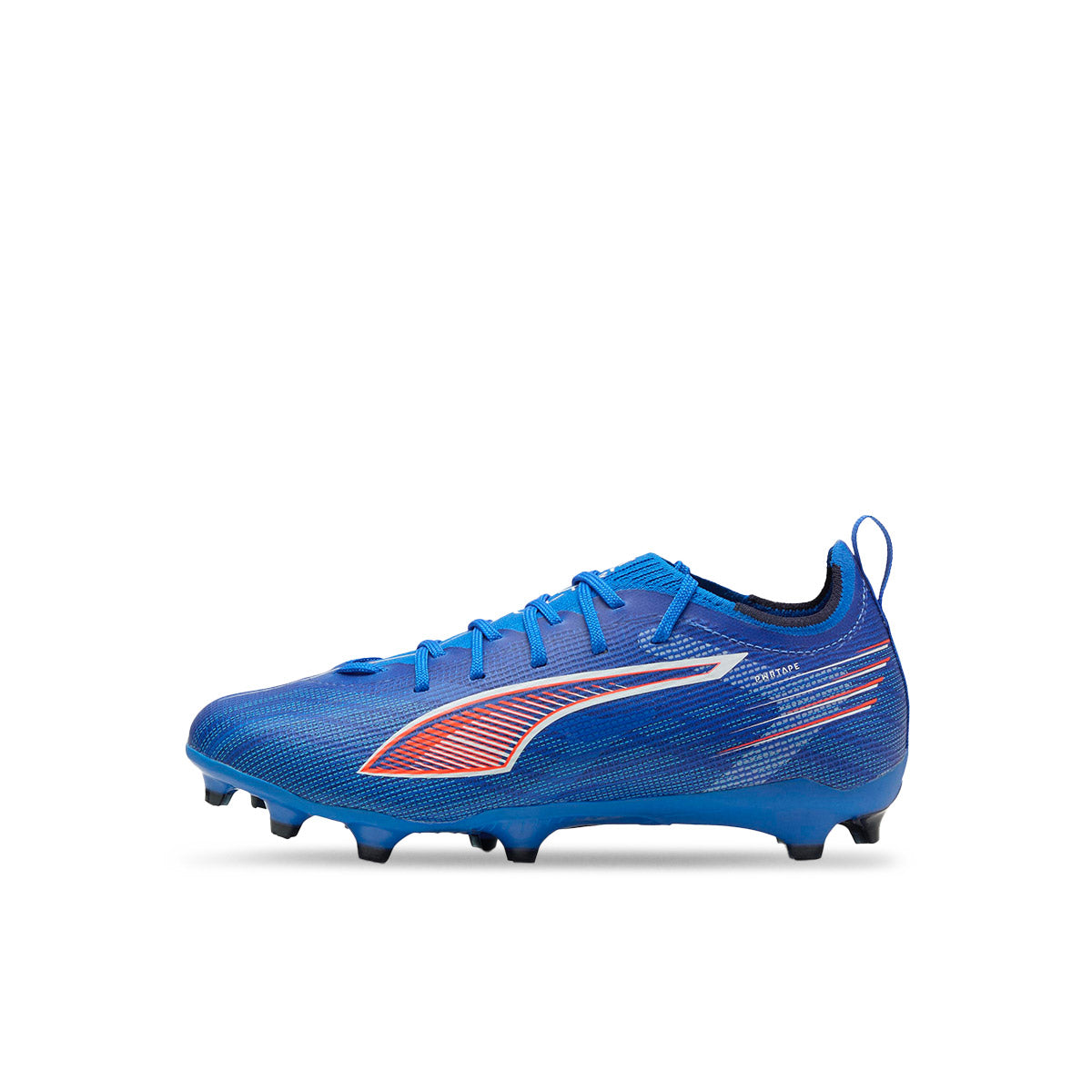 PUMA ULTRA 6 PRO FG/AG JR - ULTRA BLUE/PUMA WHITE/GLOWING RED