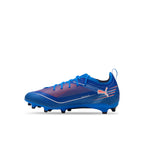 PUMA ULTRA 6 PRO FG/AG JR - ULTRA BLUE/PUMA WHITE/GLOWING RED