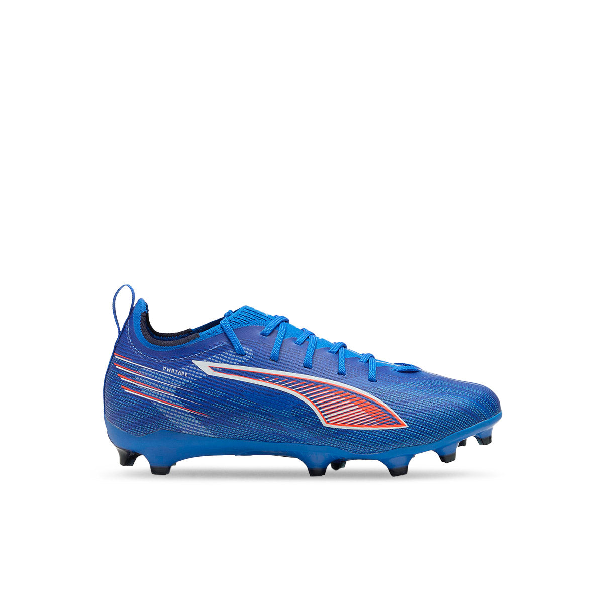 PUMA ULTRA 6 PRO FG/AG JR - ULTRA BLUE/PUMA WHITE/GLOWING RED