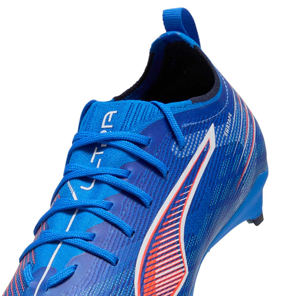 PUMA ULTRA 6 PRO FG/AG JR - ULTRA BLUE/PUMA WHITE/GLOWING RED