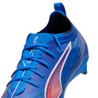 PUMA ULTRA 6 PRO FG/AG JR - ULTRA BLUE/PUMA WHITE/GLOWING RED