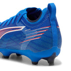 PUMA ULTRA 6 PRO FG/AG JR - ULTRA BLUE/PUMA WHITE/GLOWING RED