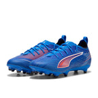 PUMA ULTRA 6 PRO FG/AG JR - ULTRA BLUE/PUMA WHITE/GLOWING RED