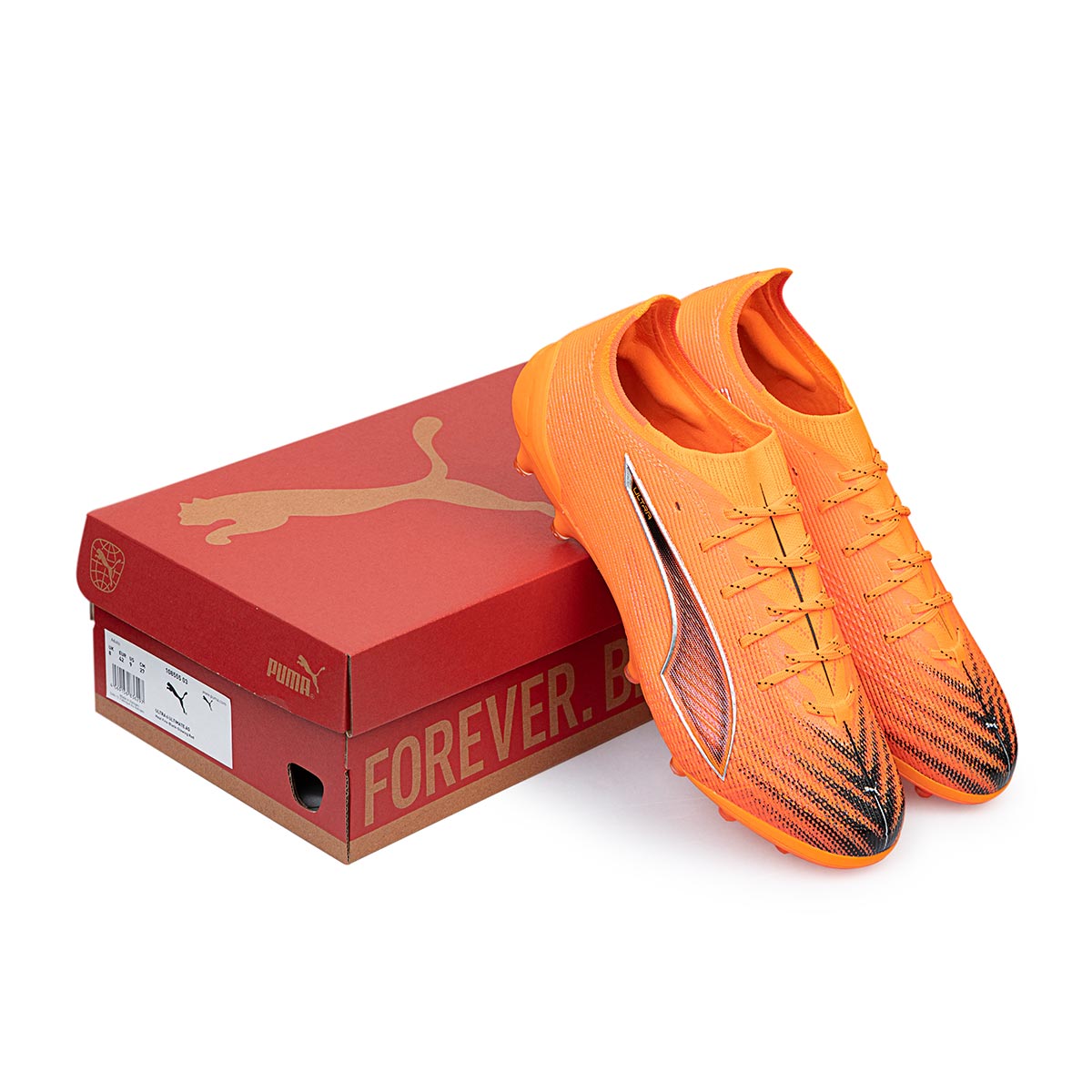 PUMA ULTRA 6 ULTIMATE AG - HEAT FIRE/PUMA BLACK/GLOWING RED