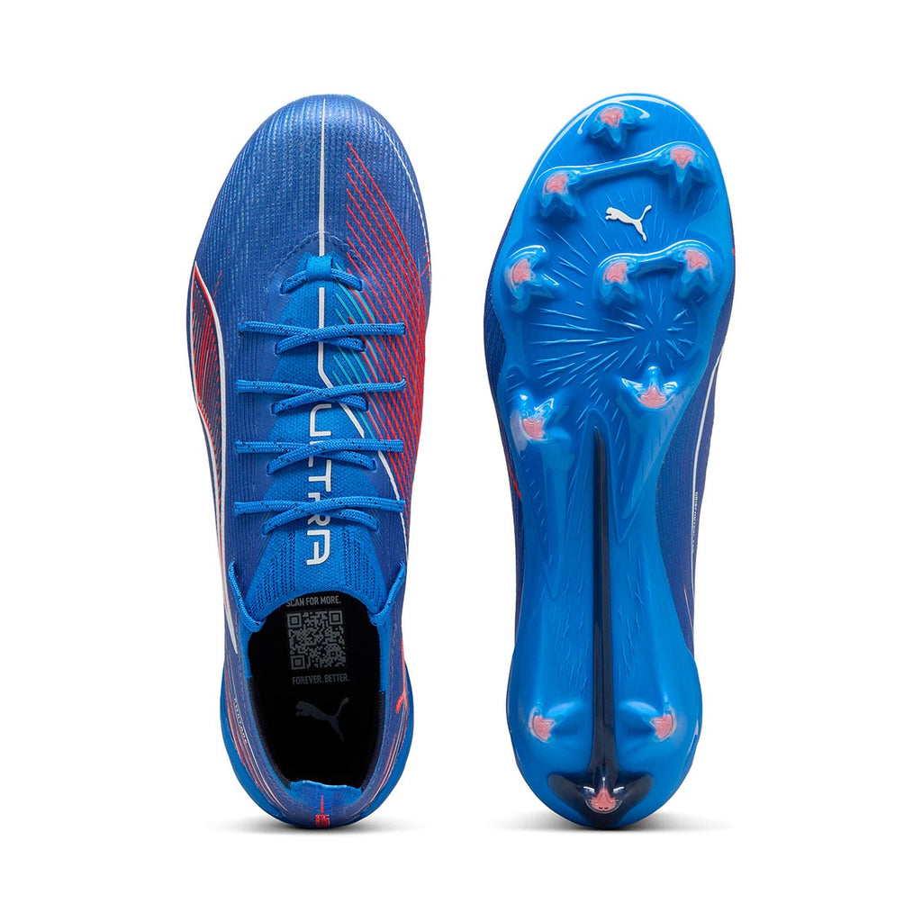 PUMA ULTRA 6 ULTIMATE FG - ULTRA BLUE/PUMA WHITE/GLOWING RED