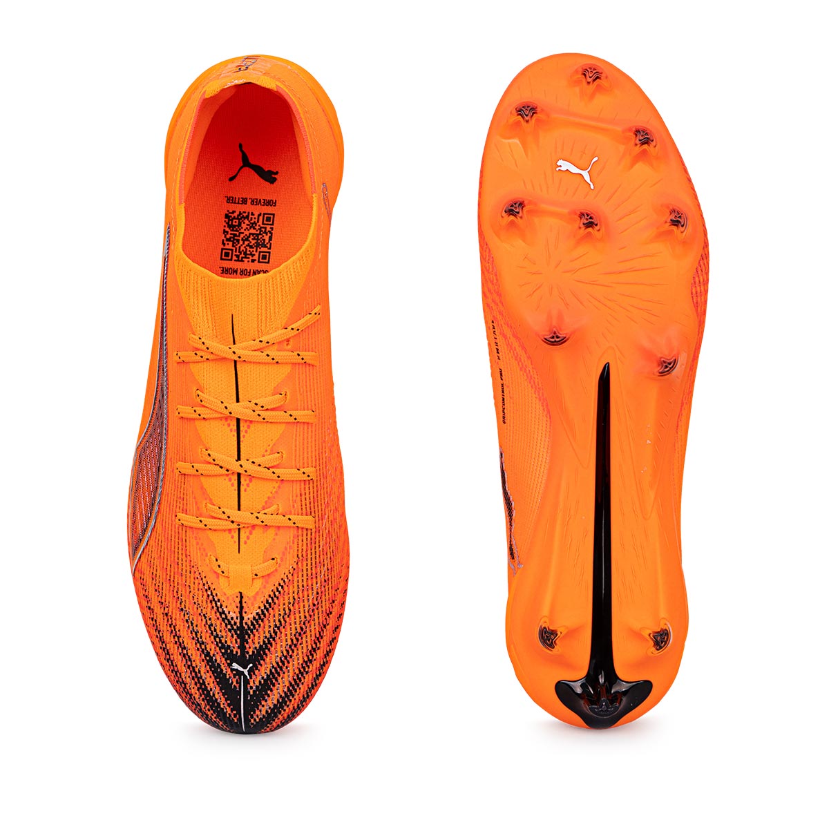 PUMA ULTRA 6 ULTIMATE FG - HEAT FIRE/PUMA BLACK/GLOWING RED