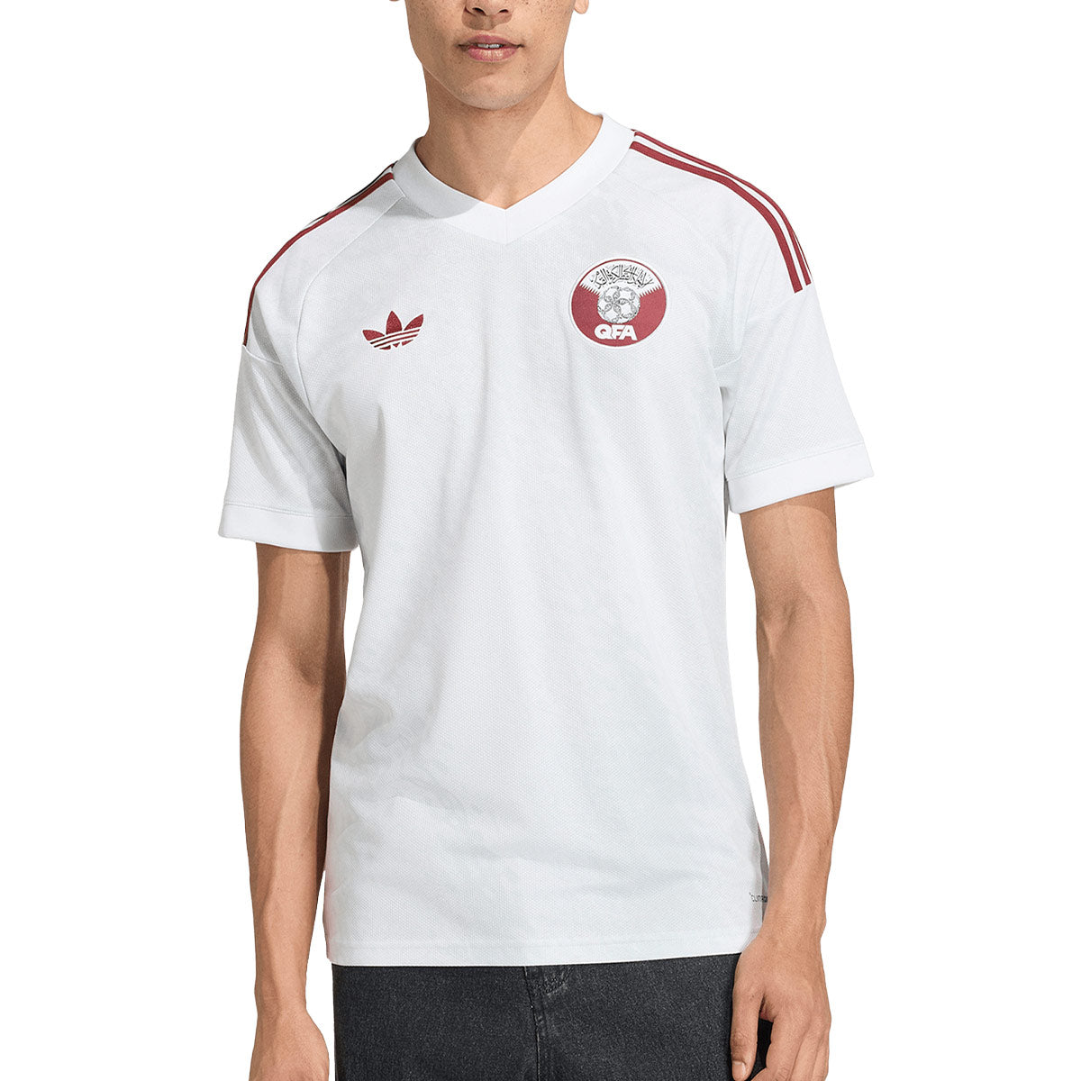 ADIDAS QATAR 2026 AWAY REPLICA JERSEY - WHITE