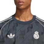 ADIDAS REAL MADRID LIFESTYLER JERSEY - DARK GREY