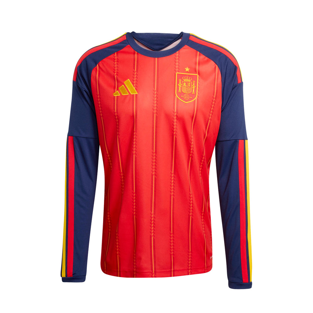 ADIDAS SPAIN 2026 HOME REPLICA LONG SLEEVE JERSEY - VIVID RED