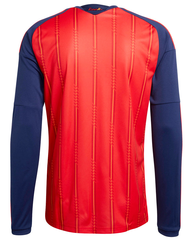 ADIDAS SPAIN 2026 HOME REPLICA LONG SLEEVE JERSEY - VIVID RED