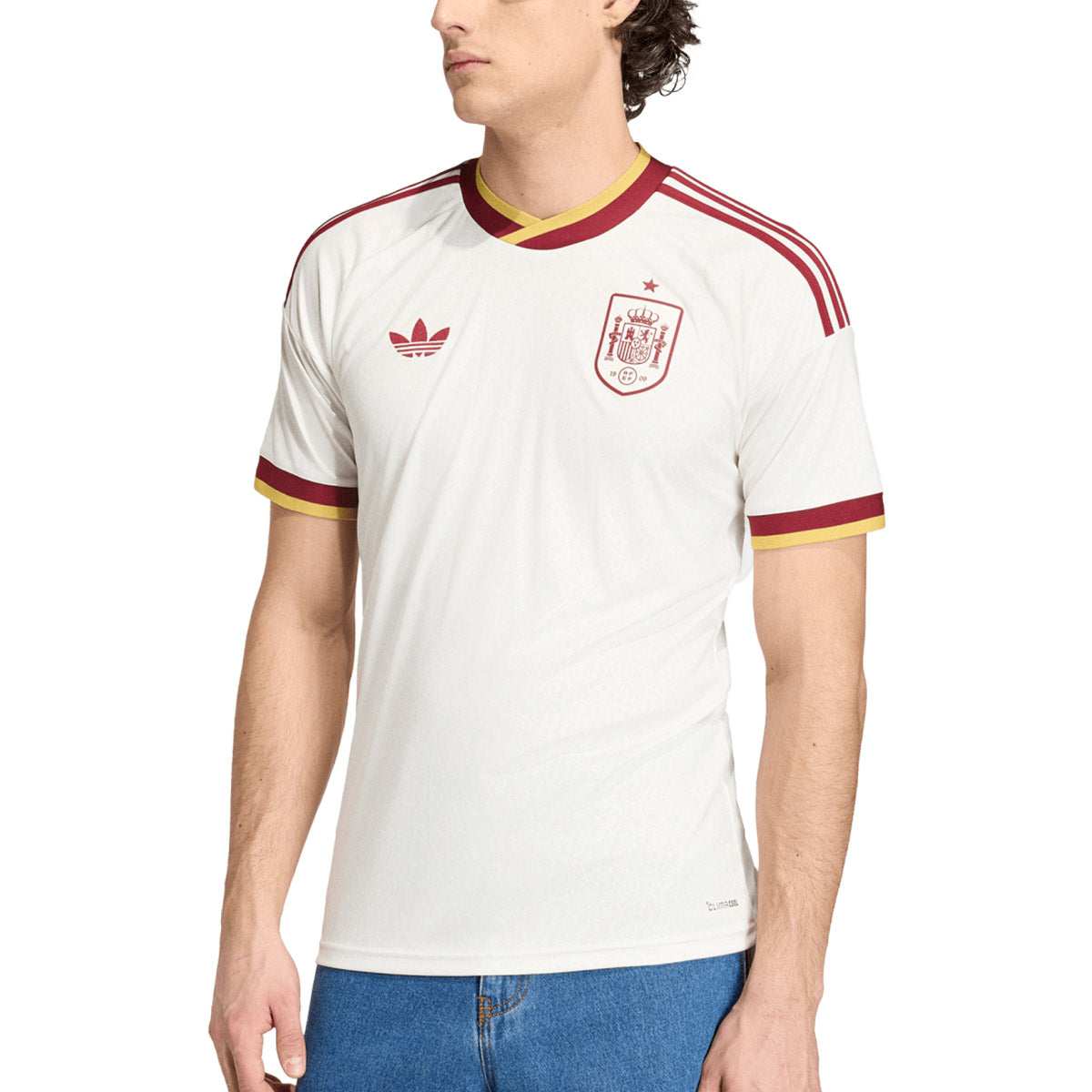 ADIDAS SPAIN 2026 AWAY REPLICA JERSEY - OFF WHITE