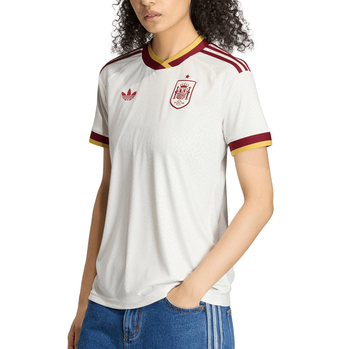 ADIDAS SPAIN 2026 AWAY REPLICA WOMEN JERSEY - OFF WHITE