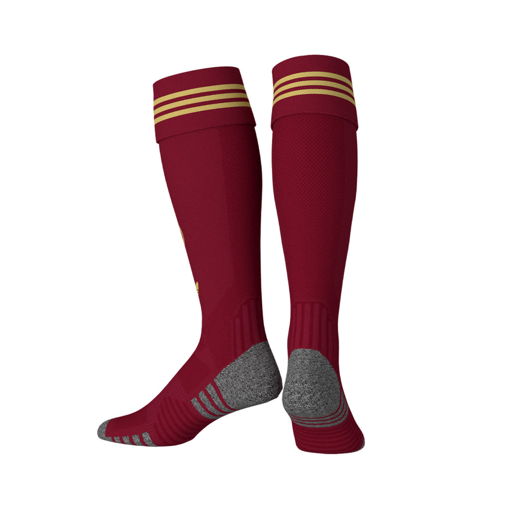 ADIDAS SPAIN 2026 AWAY SOCKS - TEAM COLL BURGUNDY