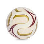 ADIDAS TRIONDA SPAIN AWAY CLUB BALL - OFF WHITE/TEAM COLL BURGUNDY/GOLD MET