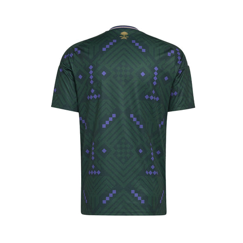 ADIDAS SAUDI ARABIA 2026 HOME REPLICA JERSEY - AURORA IVY/WHITE