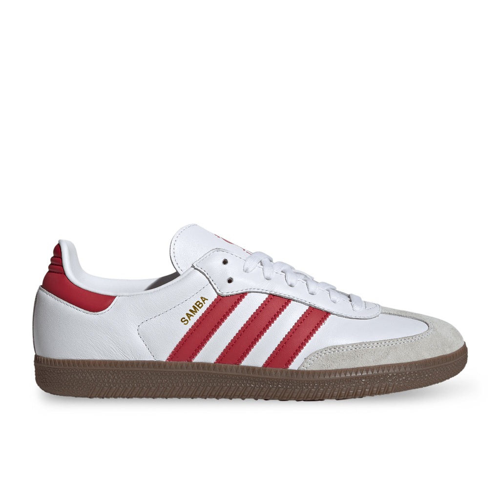 ADIDAS SAMBA LIVERPOOL - FTWR WHITE/STRAWBERRY RED/GUM